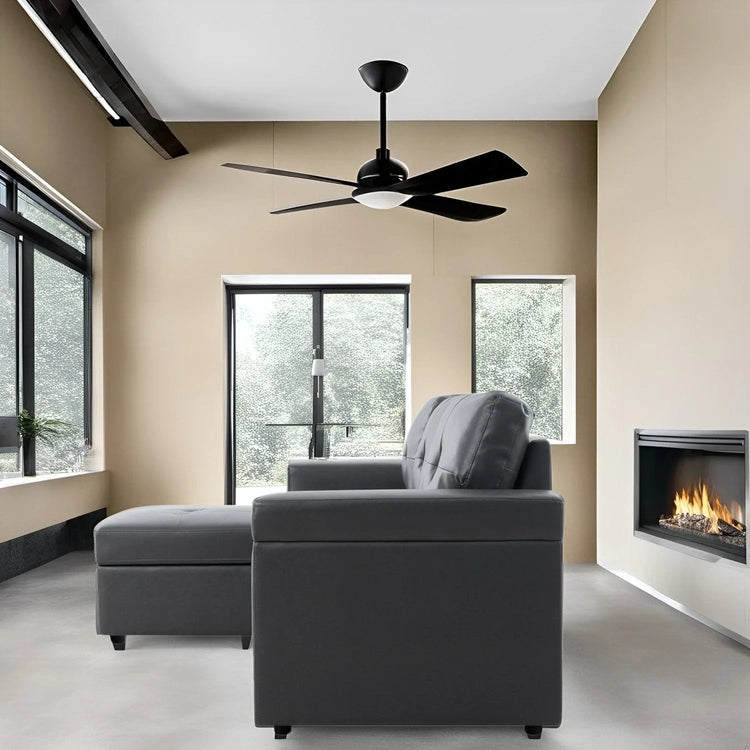Reversible Sectional Sofa with Pull-Out Sleeper Bed, Hidden Storage Chaise, Durable Legs