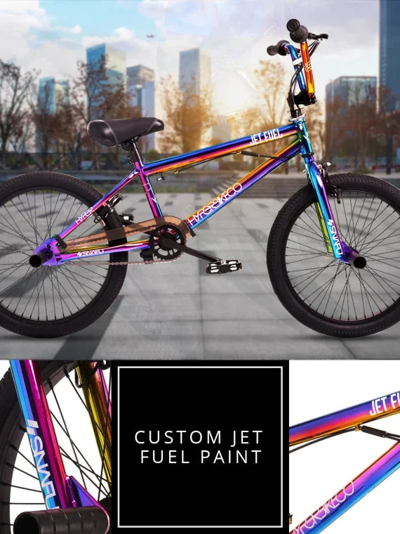 Hyper Bicycles 20'' Jet Fuel Bmx Bike for Kids, Recommended Ages 8 to 13 Years Old