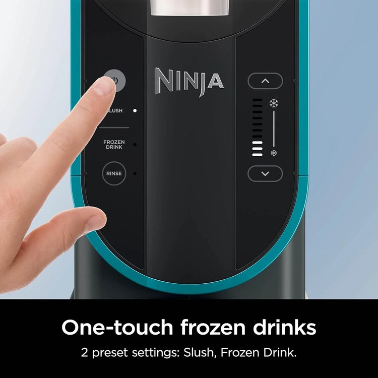 Slushi with Rapidchill Technology, 88 Oz. Frozen Drink & Slushie Machine, 5 Preset Programs, Margaritas, Frappés, and More, Accents, Black