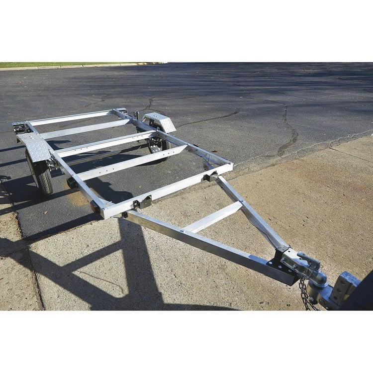 Ultra-Tow 4ft. X 8ft. Folding Aluminum Utility Trailer Kit-1170Lb. Load Capacity 3806S109