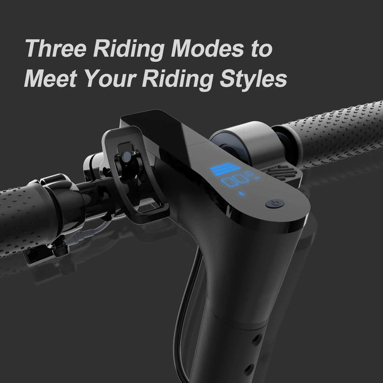 Electric Scooter -500W Motor 10" Solid Tires, up to 18 Miles Long-Range and 19 MPH Portable Folding Commuting Scooter for Adults