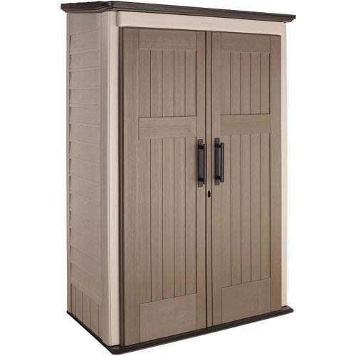 Rubbermaid Outdoor Storage Shed, 52 Cu. Ft.., Weather-Resistant, Lockable Doors
