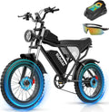 Electric Bike Q20,2000W, 37Mph, 20" Fat Tires