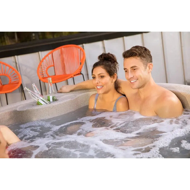 Lifesmart Spas 4 - Person 13 - Jet Oval Plug and Play Hot Tub
