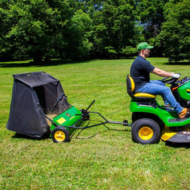 42 In. 24 Cu. Ft.. Tow-Behind Lawn Sweeper Sts-42JDC