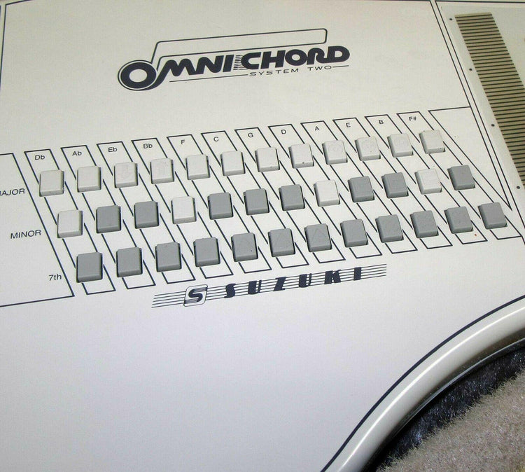 Suzuki Omnichord Om-84 System Two W/Hard Case Power Supply Manual