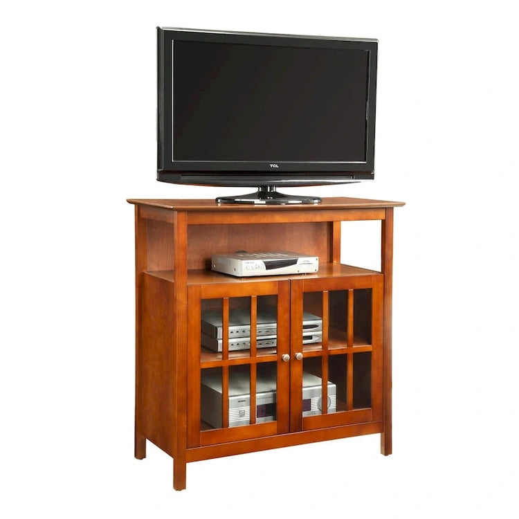 Convenience Concepts Big Sur Highboy 40 Inch TV Stand with Storage Cabinets