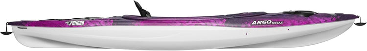 Pelican Argo 100X Exo - Sit-in Recreational Kayak - Exo Cooler Bag Included - 10 Ft - Stardust