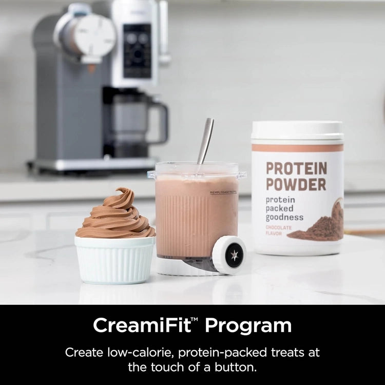 Swirl by Creami Ice Cream and Soft Serve Maker, Sorbet, Milkshake, Frozen Yogurt, Low Calories Program & More, 13-in-1, Soft Serve Handle