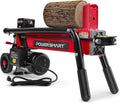 Powersmart Electric Log Splitter 7-Ton - Efficient Wood Splitter with 3500 Motor Speed, 15 Amp