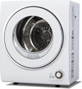 Portable Clothes Dryer 850W, 1.5 Cu. Ft., Compact & Quiet, Wall-Mountable, Etl Certified, Ideal for Small Spaces