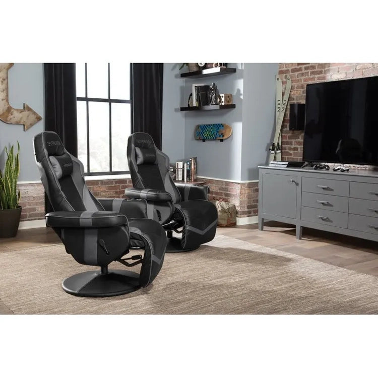 Gaming Recliner - Reclining Chair with Footrest