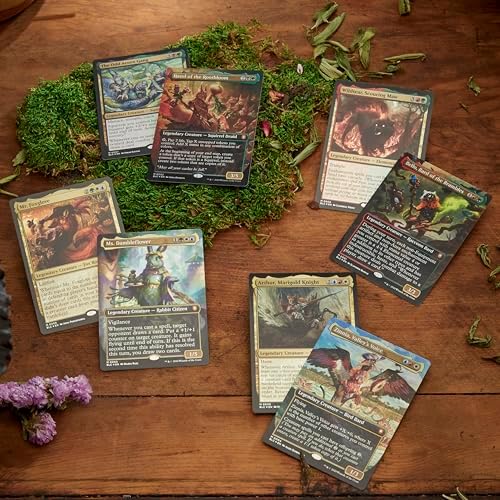 The Gathering Bloomburrow Commander Deck Bundle - Includes All 4 Decks (Animated Army Family Matters Peace Offering and Squirreled Away)