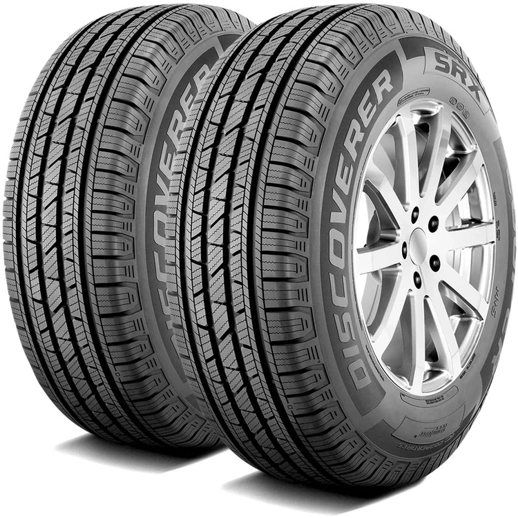 Pair of 2 (Two) Cooper Discoverer Srx 265/70R16 112T As A/S All Season Tires Fits, 2015 Toyota Tacoma Trd Pro, 2000-06 Toyota Tundra SR5