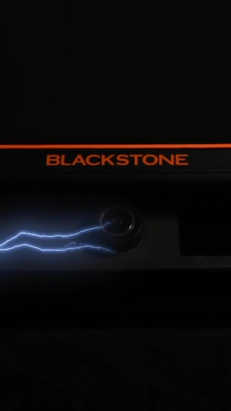 Blackstone E-Series 17" Electric Tabletop Griddle with Hood, Black