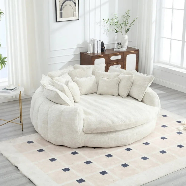 Comfortable Double Loaf Sofa Bed, Oversized Sofa Bed with Armrests