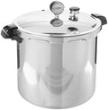 Presto 01784 23 Quart Induction Compatible Pressure Canner, Silver, Aluminum, Home & Kitchen