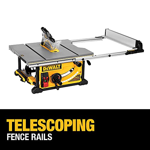 10 Inch Table Saw, 32-1/2 Inch Rip Capacity, 15 Amp Motor, with Rolling