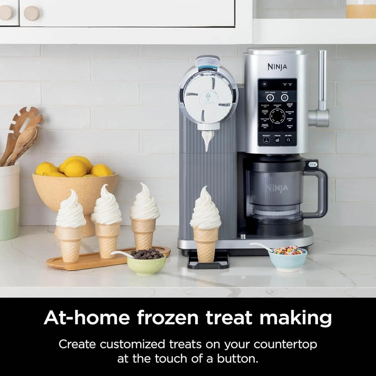 Swirl by Creami Ice Cream and Soft Serve Maker, Sorbet, Milkshake, Frozen Yogurt, Low Calories Program & More, 13-in-1, Soft Serve Handle