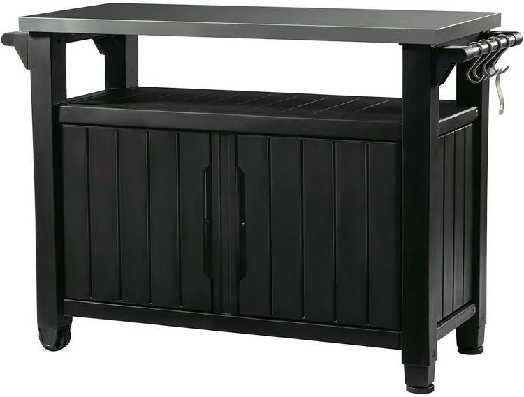 Keter Unity Xl Portable Outdoor Table and Storage