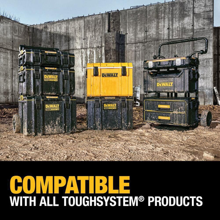 Toughsystem 2.0 24 In. Tower Tool Box System (3 Piece Set) DWST60437