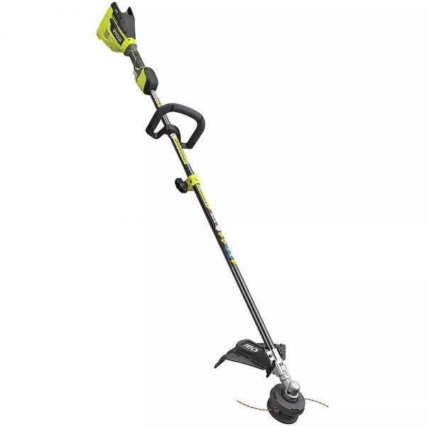 Ryobi 40V Brushless 20 In. Walk Behind Self-Propelled Mower/String Trimmer/Leaf Blower with (2) Batteries and (2) Chargers