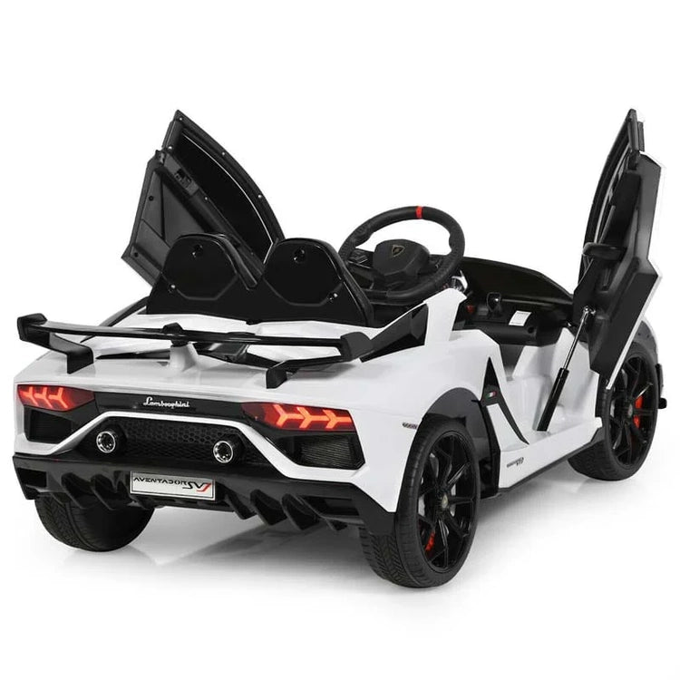 Licensed Lamborghini Svj Kids Ride-on Car, 12V Battery Powered Sports Car Toy with Trunk & Remote