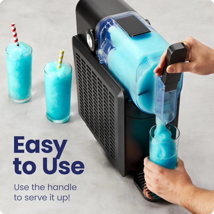 Iceman Slush-Ease Smoothie Maker, Frozen Drink Maker with 5 Presets + Custom Options, Easy Dispensing Wand for Making Frozen Margaritas