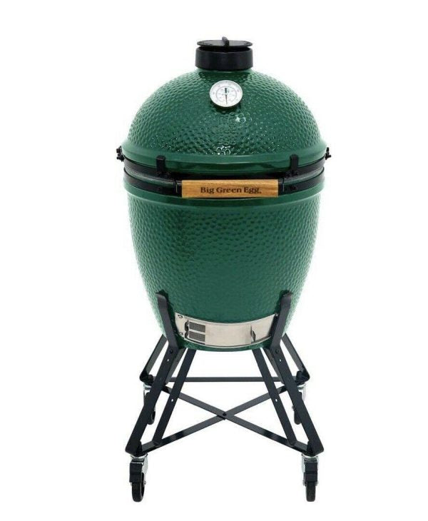 Big Green Egg Grill Smoker with New Accessories