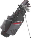 Wilson Profile Platinum Club Set, Right Hand, Stand Bag