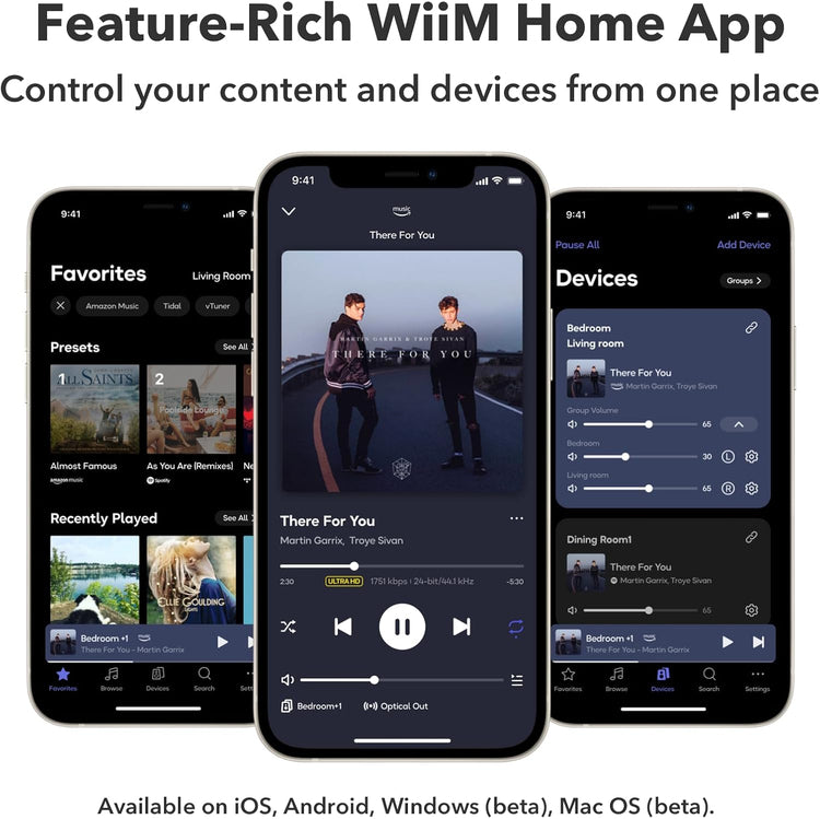 Ultra Music Streamer & Digital Preamp with Touchscreen