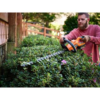Ridgid 18V Brushless Cordless Battery 22 In. Hedge Trimmer with 2.0 Ah Battery and Charger R01401K