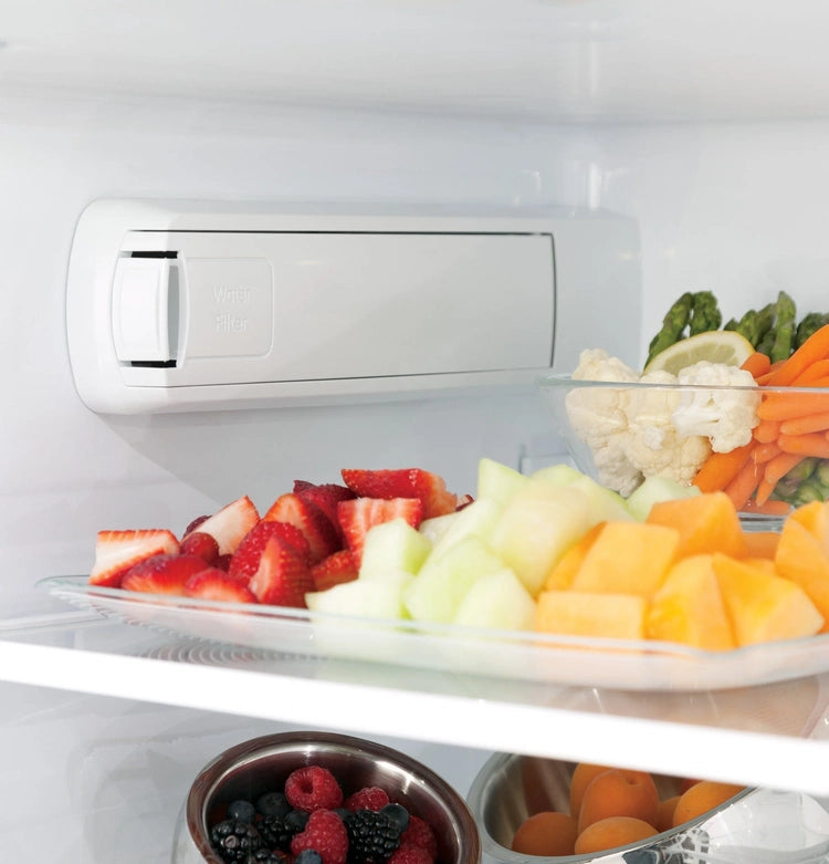 GE Profile Series Energy Star 27.7 Cu. Ft.. Fingerprint Resistant French-Door Refrigerator with Hands-Free Autofill