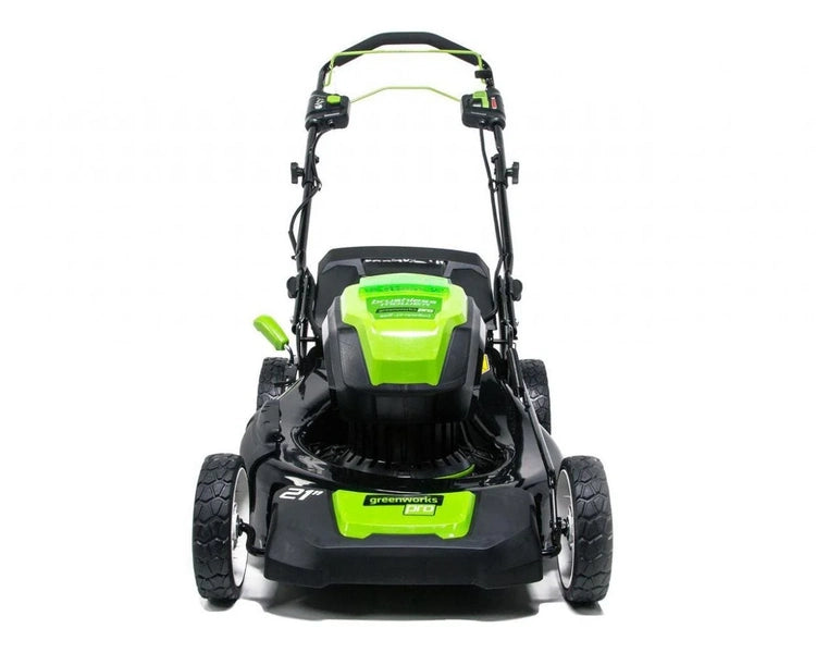 80V Cordless 21'' Self-Propelled Brushless Lawn Mower, Greenworks