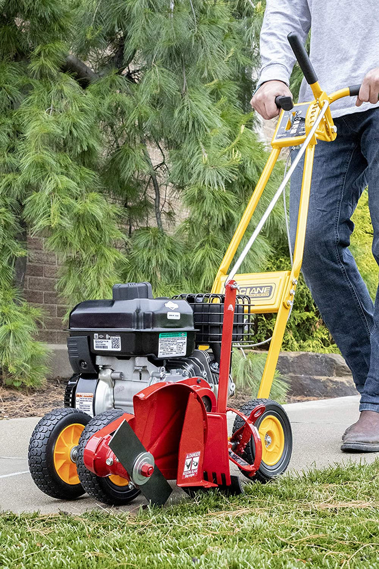 101-5.5GT-7Gas Powered Lawn Edger, 5.50 Gross Torque/3.5 HP B & S Engine 7'' Wheels