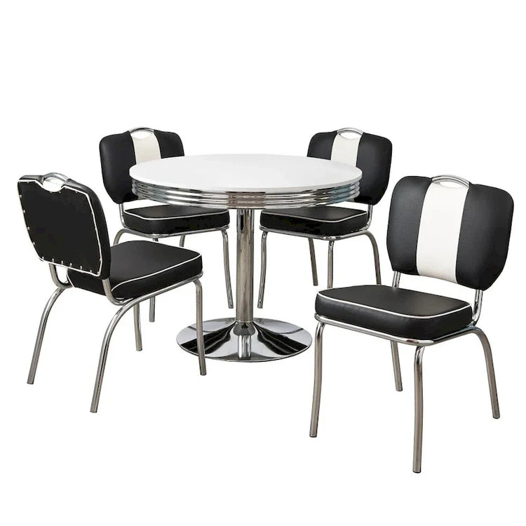 Simple Living Raleigh Retro 5-Piece Dining Set