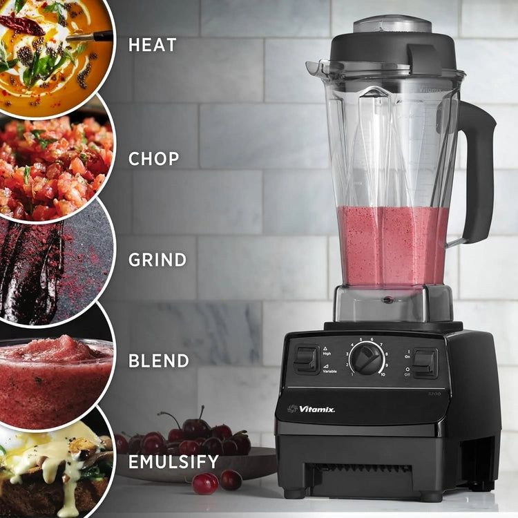 Vitamix 5200 Blender, 64 Oz Container, Self-Cleaning, Black