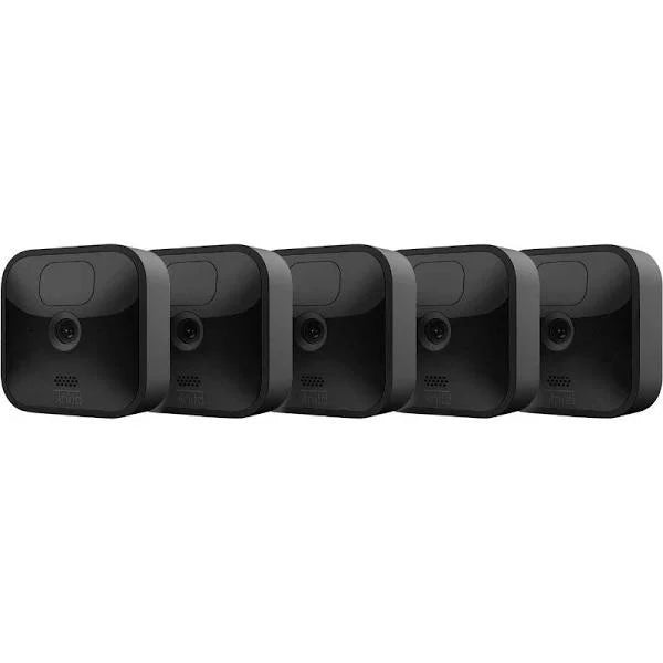 2025 Blink Outdoor 5 Camera Kit Wireless, Weather Resistant HD Security Camera Motion Detection