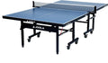 Inside Professional Mdf Indoor Ping Pong Table with Quick Clamp Table Tennis Net and Post Set - 10 Minute Easy Assembly - Tournament Quality