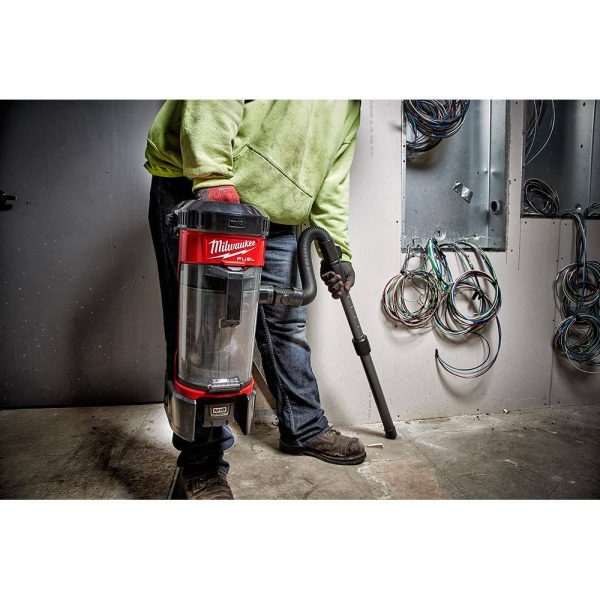0885-20-48-11-1850 M18 Fuel 1 Gal. 18-Volt Lithium-Ion Brushless Cordless 3-in-1 Backpack Vacuum W/5.0Ah Battery