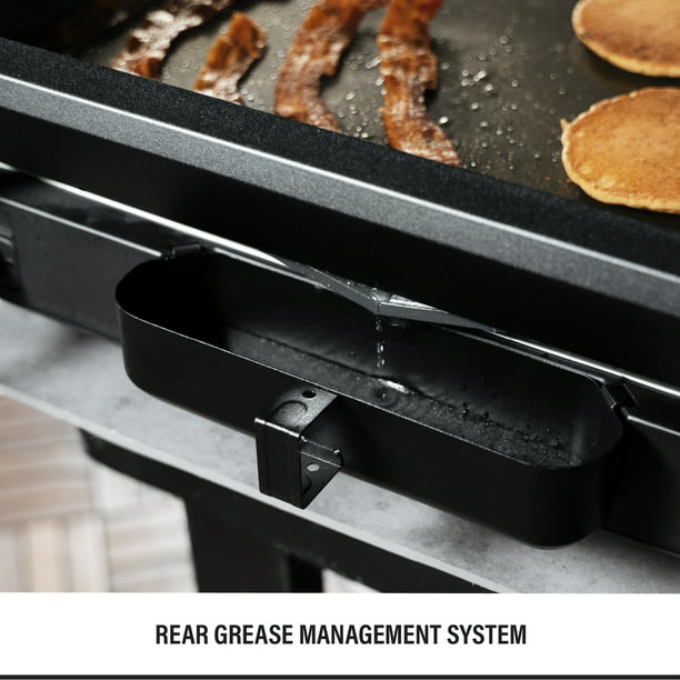 Blackstone E-Series 17" Electric Tabletop Griddle with Hood, Black