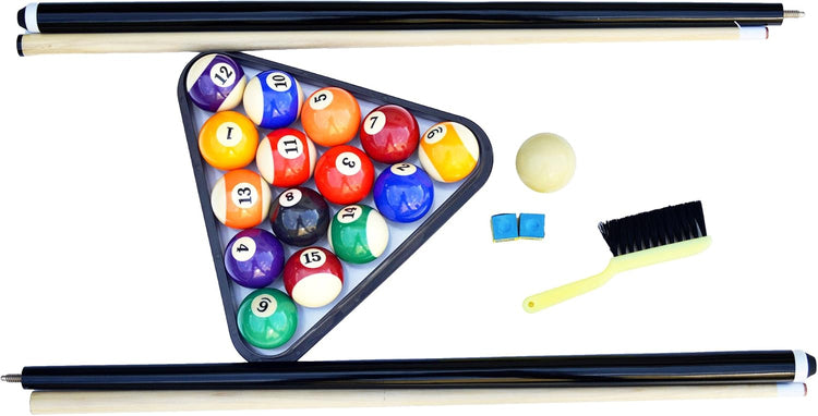 Hathaway Fairmont 6 Ft Portable Pool Table, Adults Folding Billiards Tables for Game Room with Easy Foldable Storage