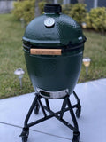 Big Green Egg Grill Smoker with New Accessories