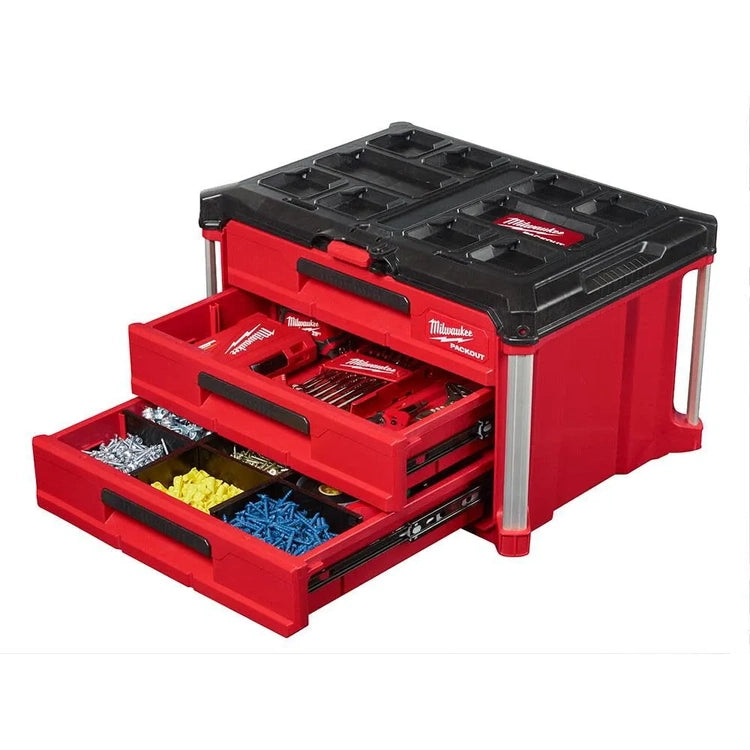 Mw Packout 3-Drawer Tool Box 48-22-8443