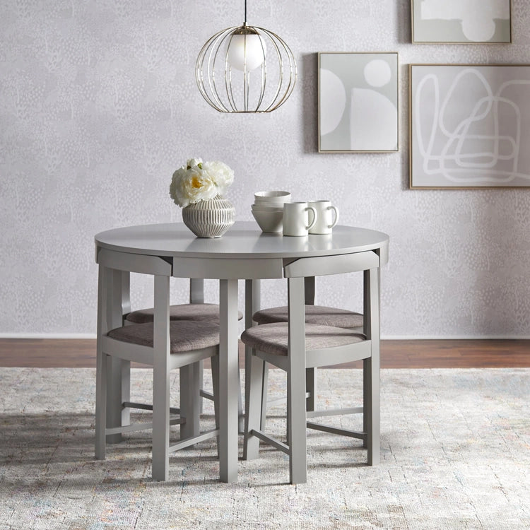 Harrisburg Tobey 5-Piece Compact Round Dining Set