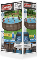 Coleman 18 X 48 Power Steel Frame Above Ground Swimming Pool Set