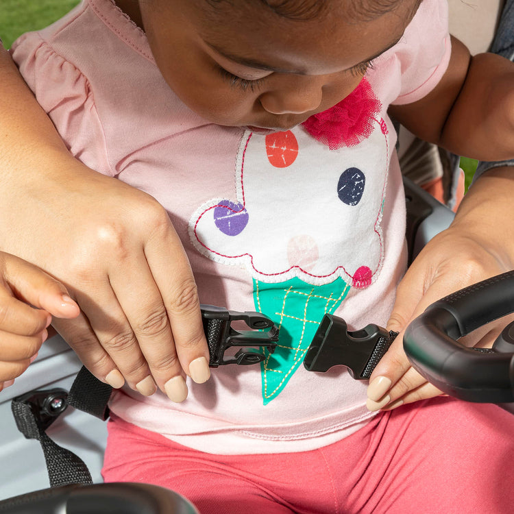 Step2 Side-by-Side Push Around Suv, Kids Push Car, 2 Seats