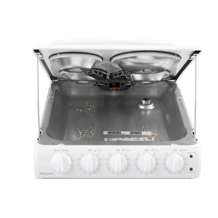 20 In. 4 Burner Element Free-Standing Electric Range in White