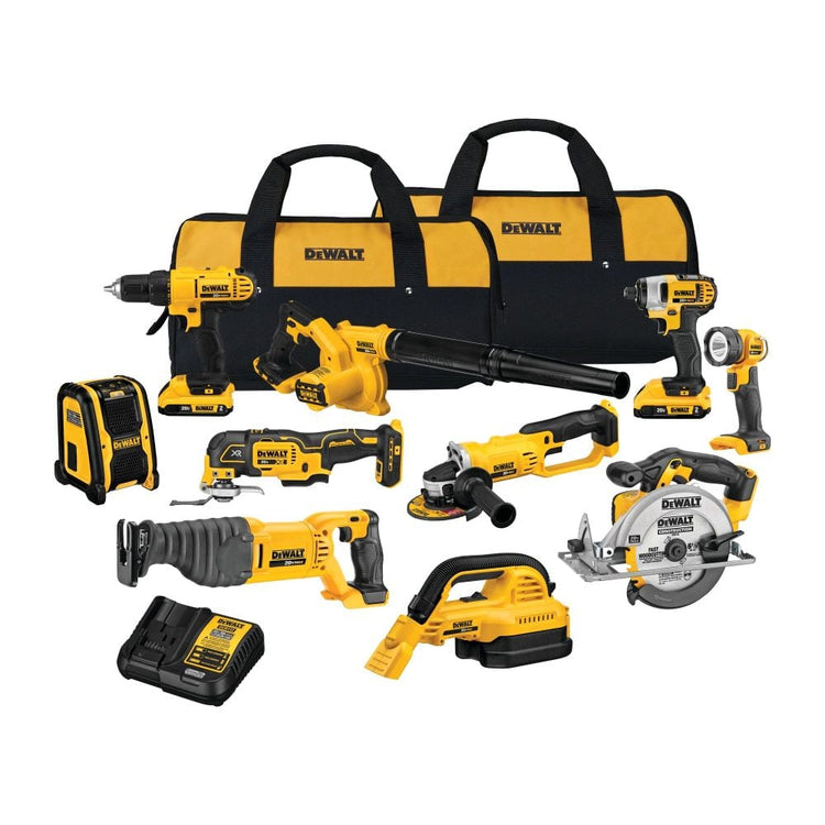Dewalt 20V Max 10 Tool Combo Kit DCK1020D2