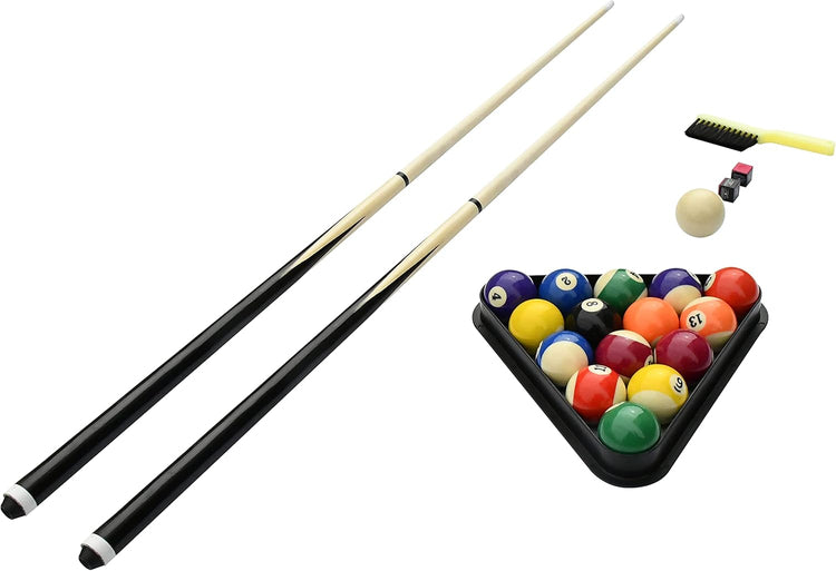 Hathaway Fairmont 6 Ft Portable Pool Table, Adults Folding Billiards Tables for Game Room with Easy Foldable Storage